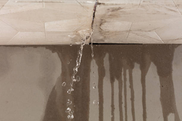 Professional Flood Damage Cleanup technician working in Kewaunee, WI